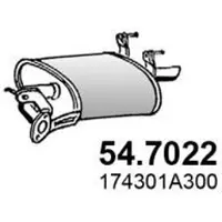 ASSO 54.7022 Einddemper