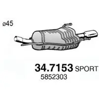 ASSO 34.7153 Einddemper