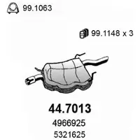 ASSO 44.7013 Einddemper
