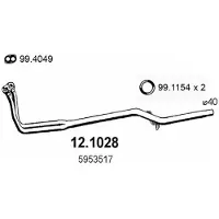 ASSO 12.1028 Voorpijp