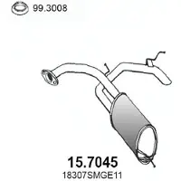 ASSO 15.7045 Einddemper