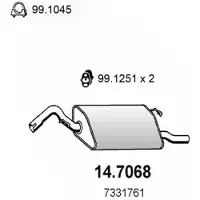ASSO 14.7068 Einddemper
