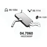 ASSO 04.7060 Einddemper