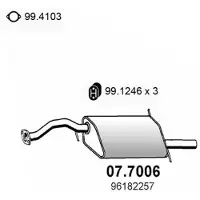 ASSO 07.7006 Einddemper
