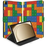 B2Ctelecom Blokken Book Case Hoesje met Standaard Samsung Galaxy Tab A11 Plus
