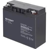 Voltcraft CE12V/17Ah Loodaccu 12 V 17 Ah Loodvlies (AGM) (b x h x d) 181 x 167 x 77 mm M5-schroefaansluiting Onderhoudsvrij