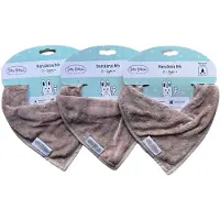 Silly billyz Towel Bandana Taupe per 3 stuks