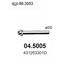 ASSO 04.5005 Voorpijp