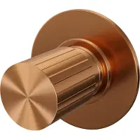 Brauer Stripe Inbouw Stopkraan - Geborsteld Koper PVD - Kranen, Douchekranen, Inbouw Douchekranen - 8720724564559 - Kranen, Douchekranen, Inbouw douchekranen