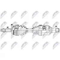 NTY NPW-TY-226 Aandrijfas