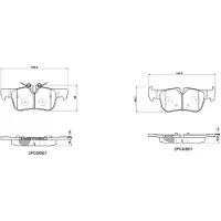 Brembo P 06 094X Remblokken