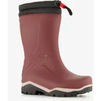 Dunlop Blizzard kinder sneeuw- en regenlaarzen bordeauxrood maat 34