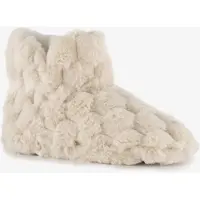 Thu!s dames pantoffels hoog wit maat 38