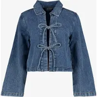 TwoDay korte dames spijkerjas blauw maat M