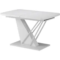 Vicco Eettafel Fenaro Wit 120-160 x 80 cm uitschuifbaar, Model 58023