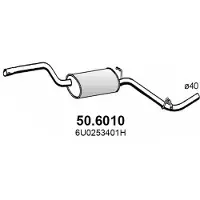 ASSO 50.6010 Uitlaat middendemper