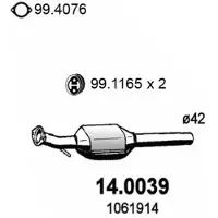 ASSO 14.0039 Katalysator