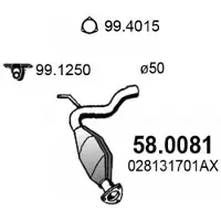 ASSO 58.0081 Katalysator