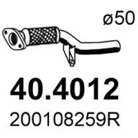ASSO 40.4012 Voorpijp