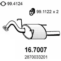 ASSO 16.7007 Einddemper