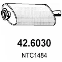 ASSO 42.6030 Uitlaat middendemper