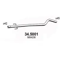 ASSO 34.5001 Voorpijp