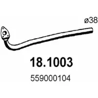ASSO 18.1003 Voorpijp