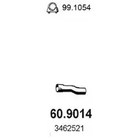 ASSO 60.9014 Voorpijp