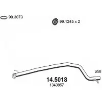 ASSO 14.5018 Voorpijp