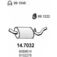 ASSO 14.7032 Einddemper