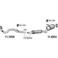 ASSO 11.1008 Voorpijp