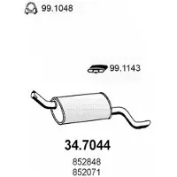 ASSO 34.7044 Einddemper