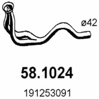 ASSO 58.1024 Voorpijp