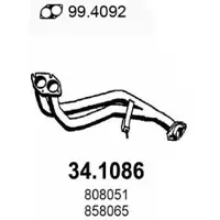 ASSO 34.1086 Voorpijp