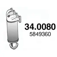 ASSO 34.0080 Katalysator