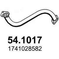 ASSO 54.1017 Voorpijp