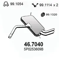ASSO 46.7040 Einddemper