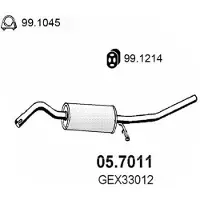 ASSO 05.7011 Einddemper