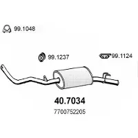ASSO 40.7034 Einddemper