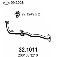 ASSO 32.1011 Voorpijp