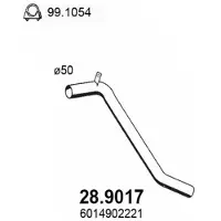 ASSO 28.9017 Voorpijp