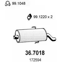 ASSO 36.7018 Einddemper