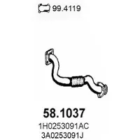 ASSO 58.1037 Voorpijp