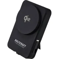 Voltcraft VC-Qi2 PD20W 8000 Powerbank 8000 mAh Fast Charge LiPo USB-C Zwart Statusweergave