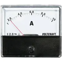 Voltcraft AM-70X60/10A AM-70X60/10A Inbouwmeter AM-70X60/10 A 10 A Weekijzer