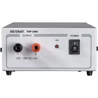 Voltcraft FSP 2405 Labvoeding, vaste spanning 23 - 29 V/DC 5 A 145 W Aantal uitgangen: 1 x