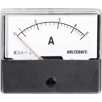 Voltcraft AM-70X60/5A AM-70X60/5A Inbouwmeter AM-70X60/5 A 5 A Weekijzer