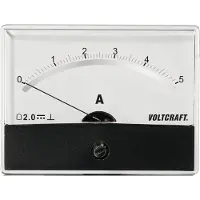 Voltcraft AM-86X65/5A/DC AM-86X65/5A/DC Inbouwmeter AM-86X65/5 A/DC Draaispoel