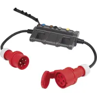 Voltcraft DLA-3L 32 Meetadapter CEE 32 A - CEE 32 A