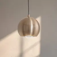 Opviq Hanglamp Berceste 9201, dimbaar, messing / goud, Woon-/ Eetkamer, metaal, hanglamp